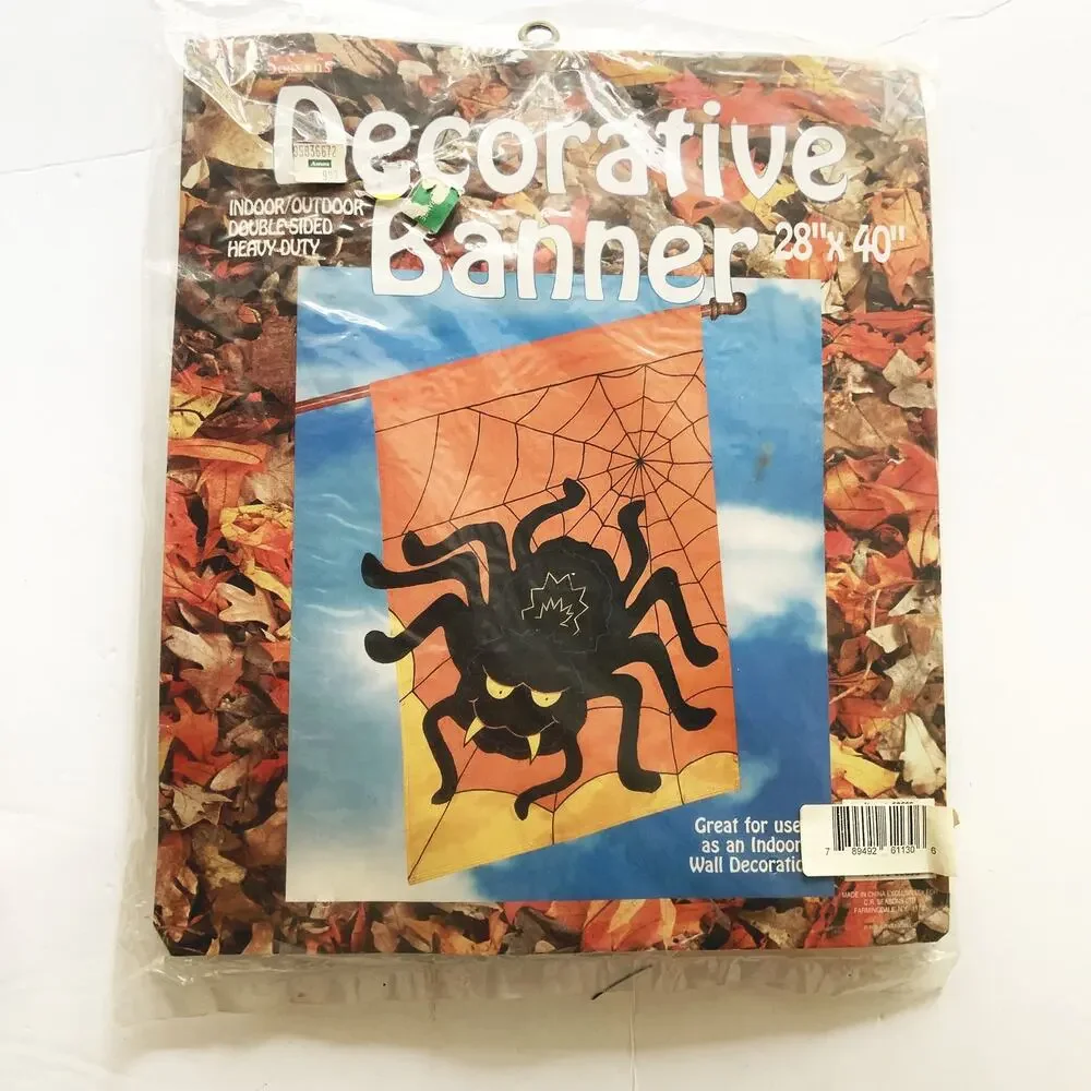 Spider Decorative Banner Flag 28